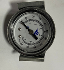 مقياس ضغط الغاز لزيوت المياه 2 &quot;4&quot; مقياس ضغط هواء لوحة جبل 1/4 Bsp لقياس الغازات