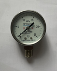 مقياس الضغط الجاف لنظام الهواء Ss مقياس ضغط من الفولاذ المقاوم للصدأ بالكامل 3/8 &quot;Npt