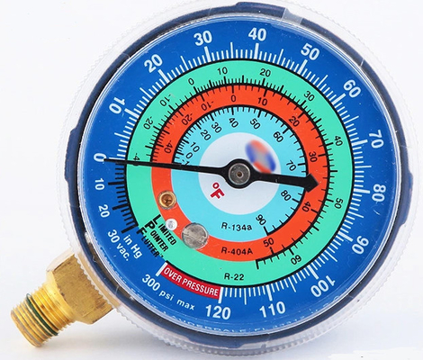 0-120 Psi مقياس ضغط الغاز اختبار ضغط الغاز Lp محطة الغاز قياس ضغط